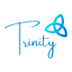 Trinity Name and Logo in Blue