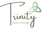 The Trinity Healthcare logo in green.